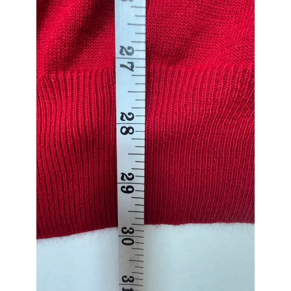 Tailored Recreation Mens Plus Sz 4X 1/4 Zip Wool Blend Pullover Sweater Dad Core